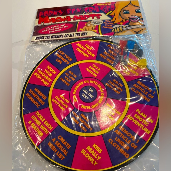 Adults ONLY Party Dart Board Game - Picture 1 of 3